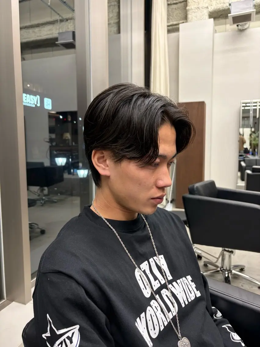 パーマ メンズ メンズパーマ ニュアンスパーマ メンズパーマ特化 sayoのヘアスタイル