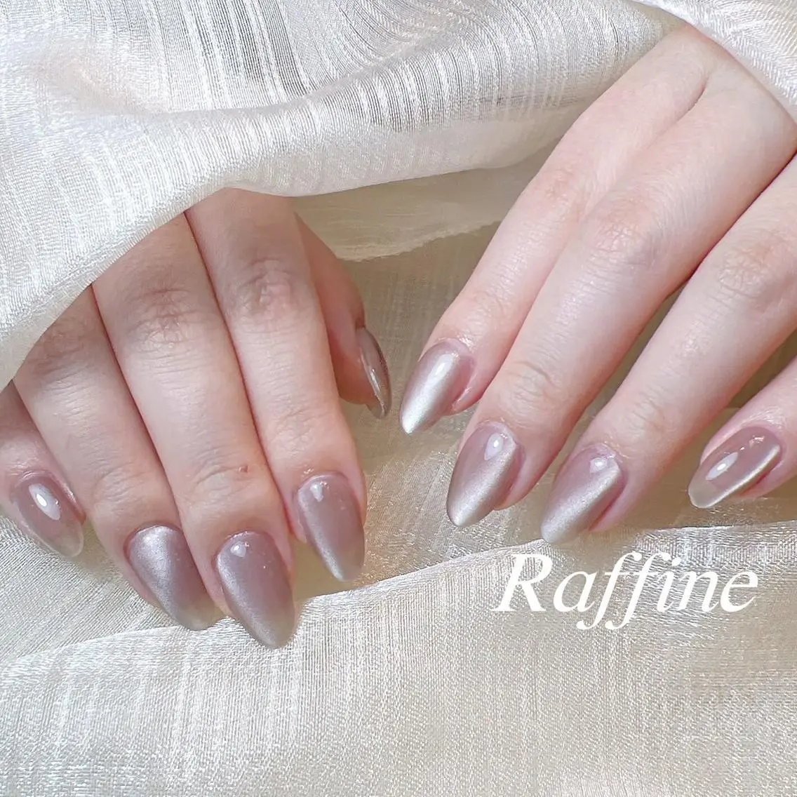 ネイル ハンドネイル RAFFINE haru🦋🩵のネイルデザイン