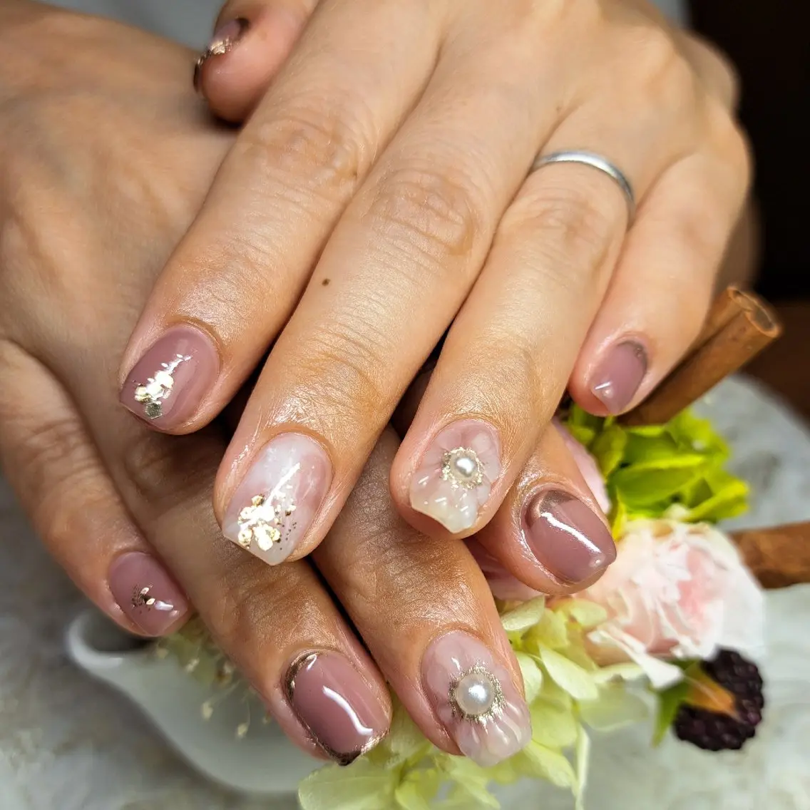 ネイル 持ち込み HAYASHI  Nのネイルデザイン