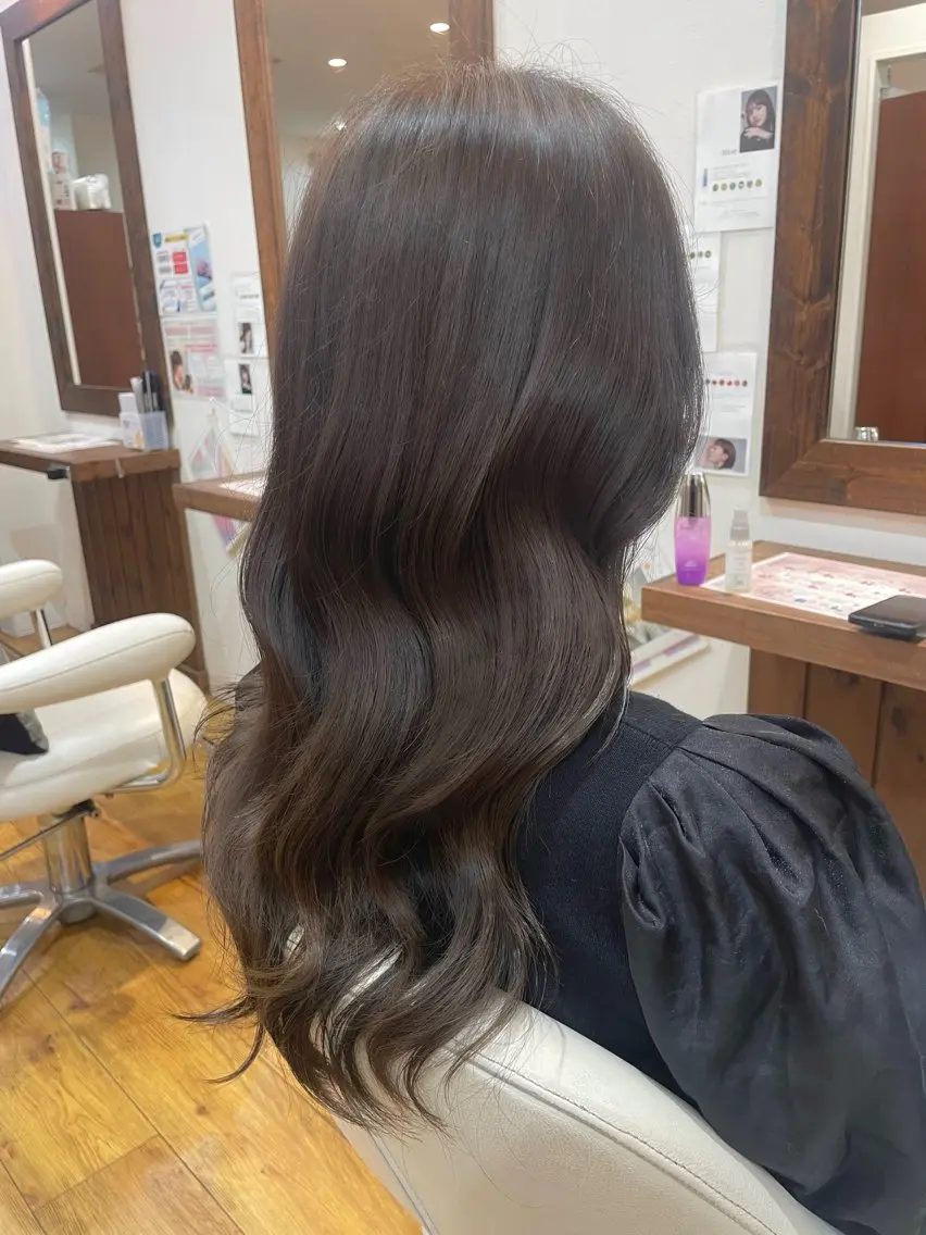 セミロング カラー トリートメント 💖ダブルカラー/ ヘアセット/晴香💖のヘアスタイル