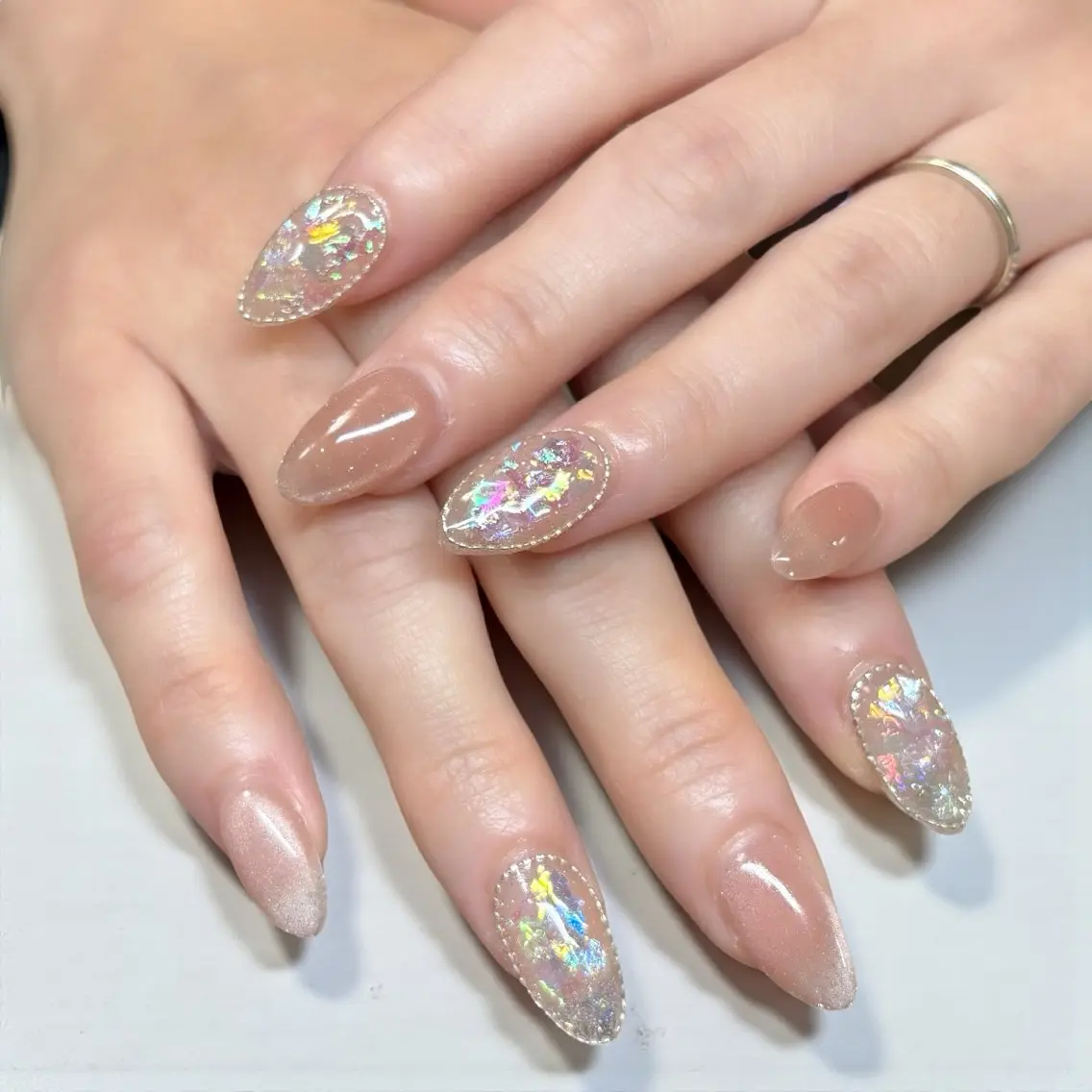 ネイル 長さ出し ハンドネイル orchid mikiのネイルデザイン