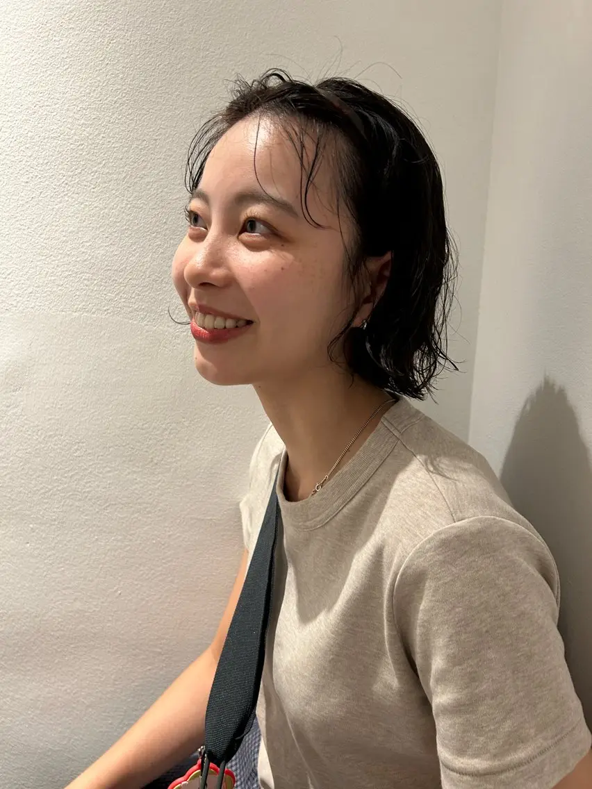 ショート パーマ ボブ baLon.fem/ 澤田 奈々子のヘアスタイル