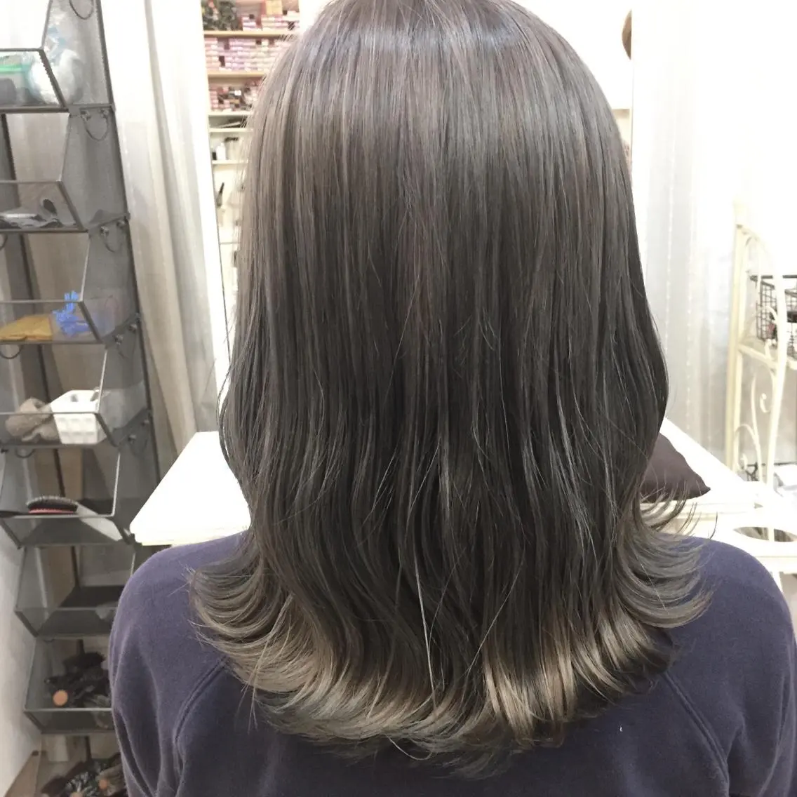 ショート ミディアム セミロング ロング カラー ブリーチ ブルーカラー ブルージュ 【代表】田川 祐也のヘアスタイル