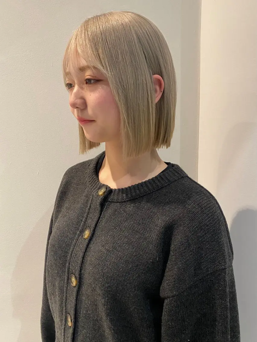 ショート カラー カット ヘアカラー トリートメント mai / linoah˚✧のヘアスタイル