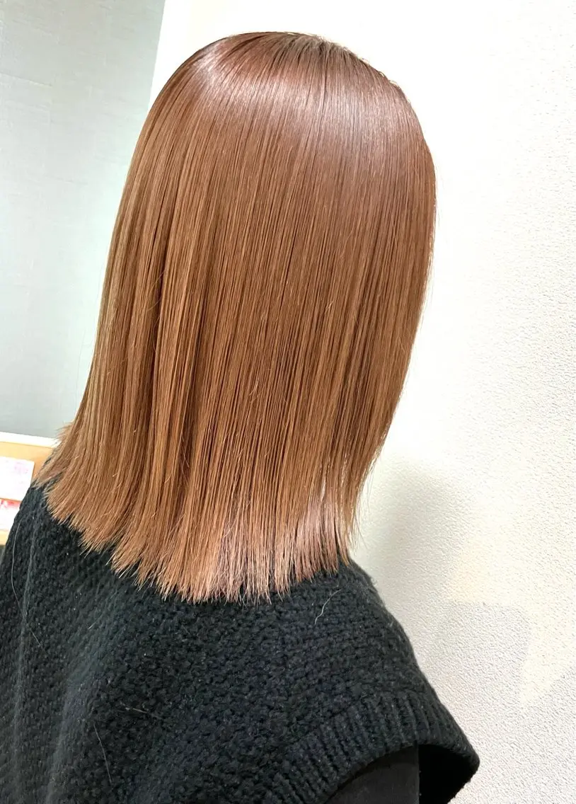 ミディアム 縮毛矯正 トリートメント カット 縮毛矯正 トリートメント 骨格整形カット/ ショート✂️堀夢哉のヘアスタイル
