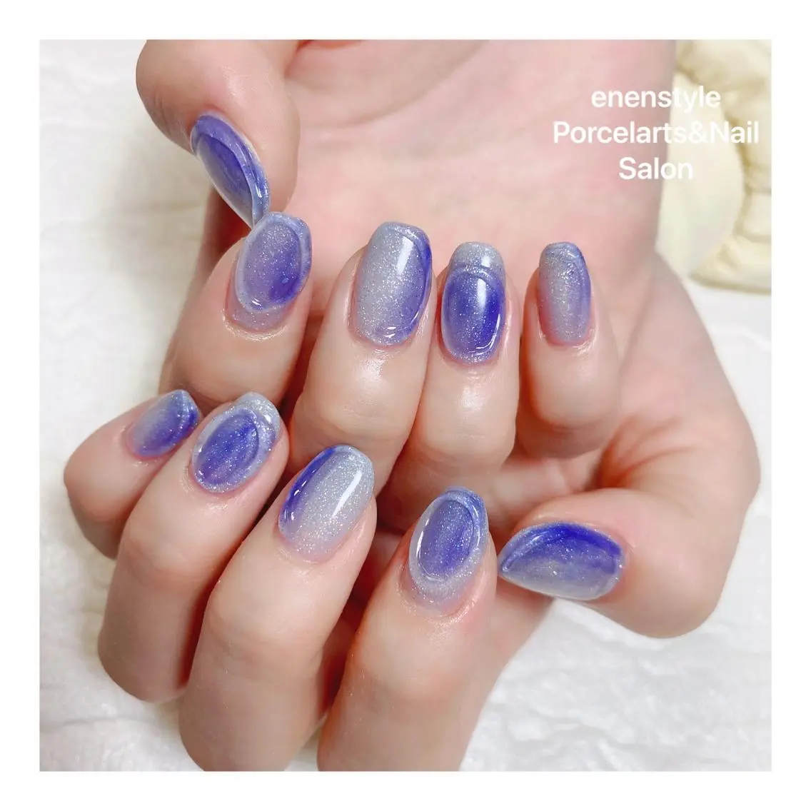 ミディアム ネイル 🐾enen style 🐾のネイルデザイン