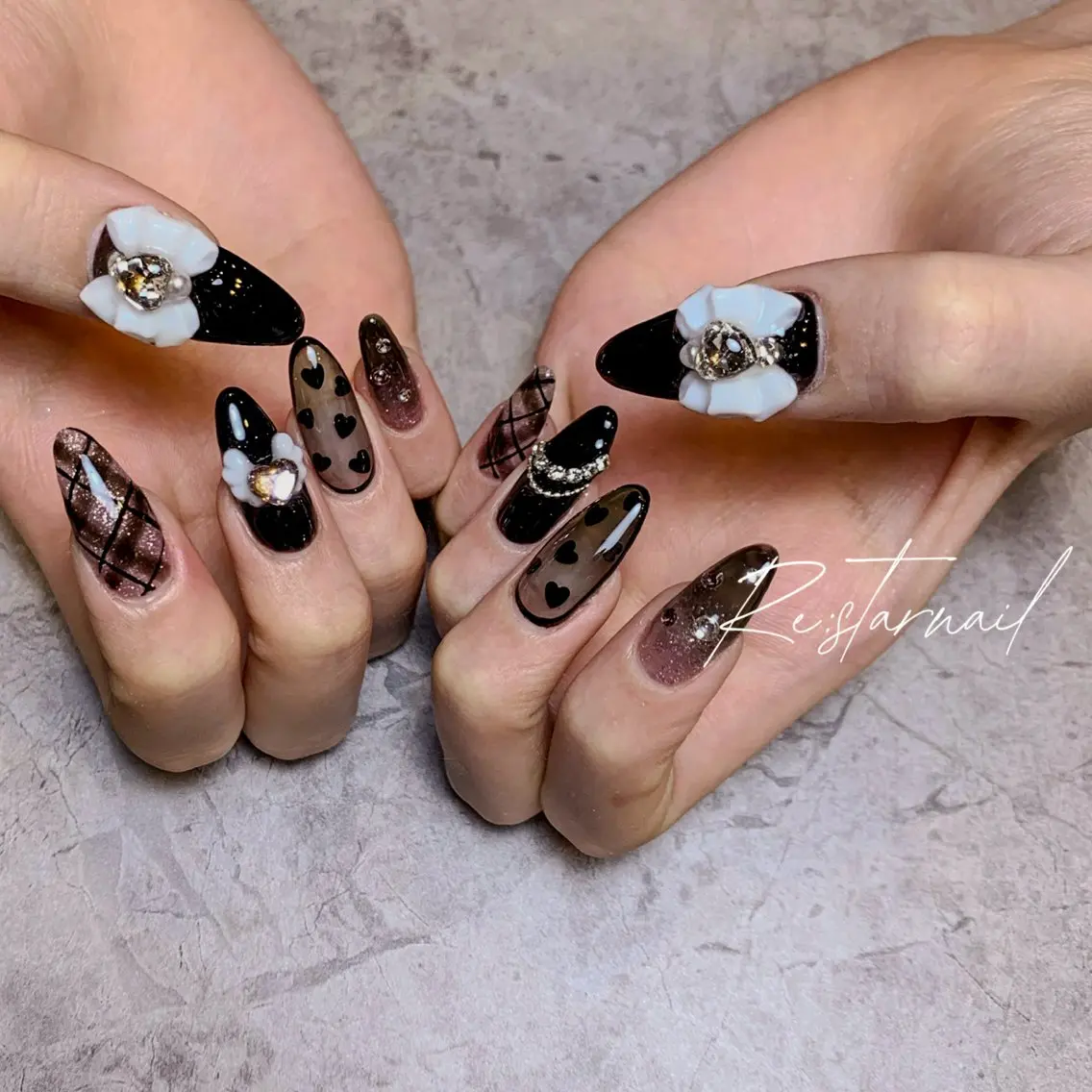 ネイル ハンドネイル Re:star nail薬院/今泉のネイルデザイン