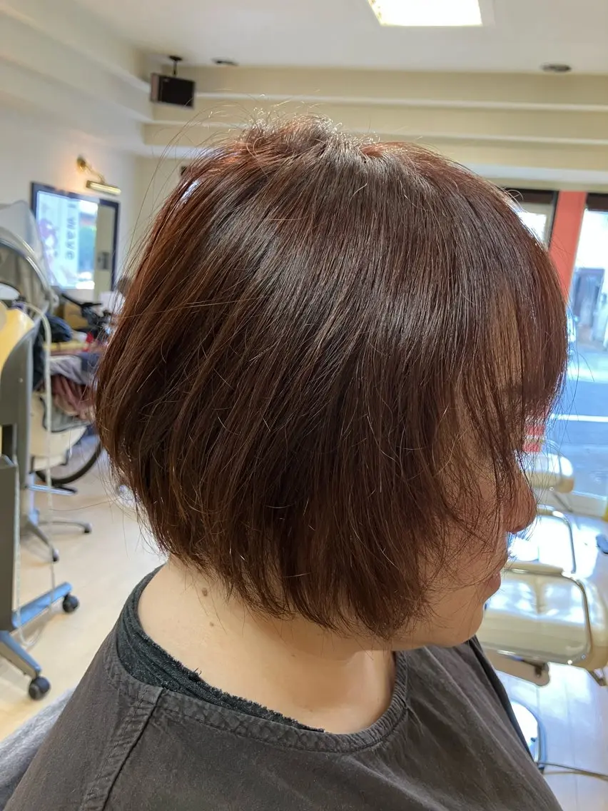 ショート カラー 髪質改善 横田 尚登のヘアスタイル
