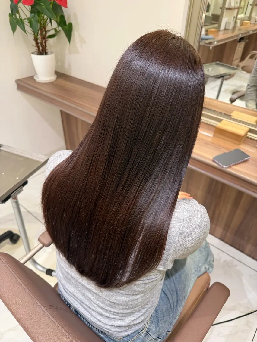 ロング カラー ヘアカラー Ash桜新町/ Mizuki🎀のヘアスタイル