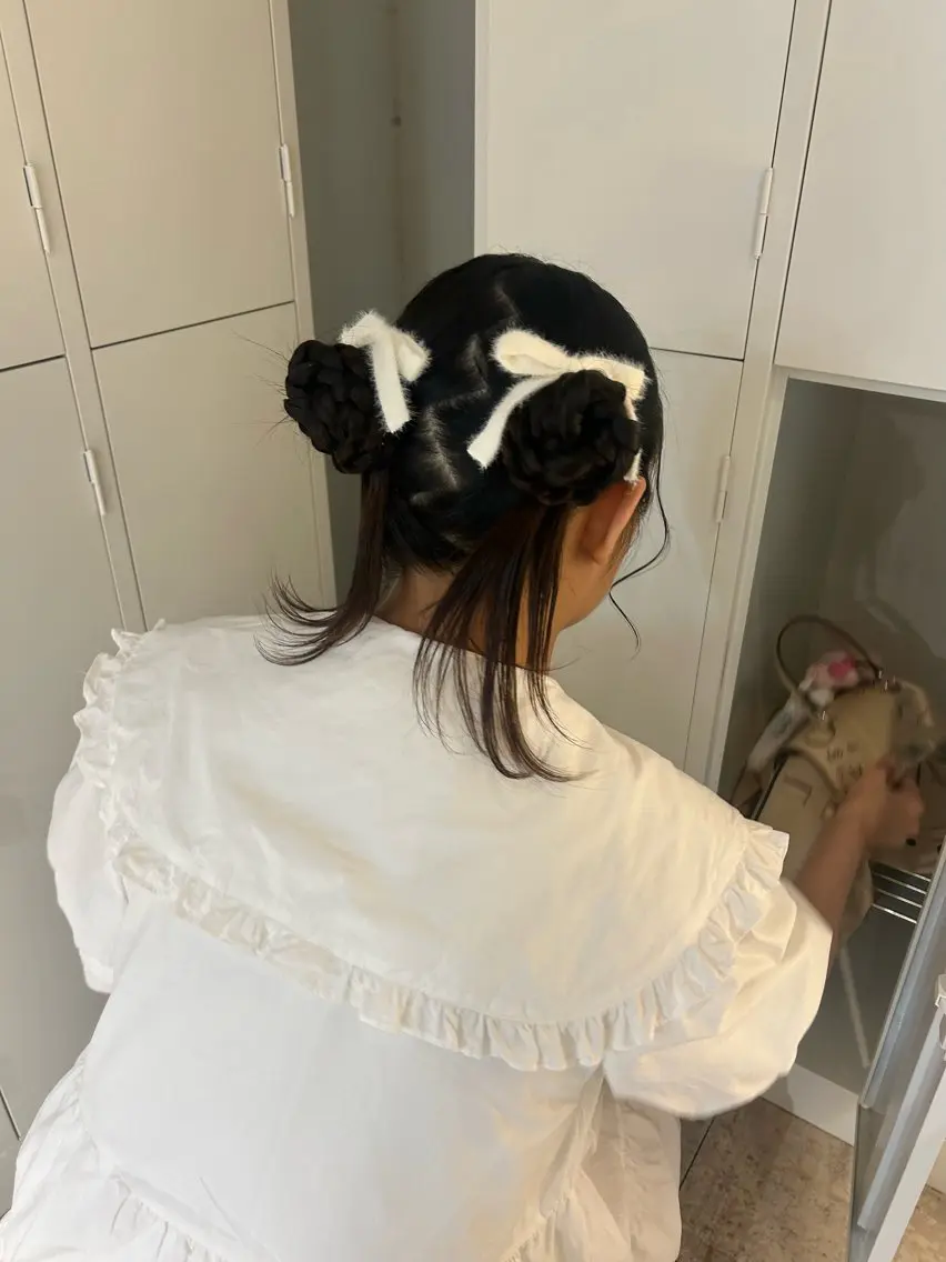 ロング Ogane Mikotoのヘアスタイル
