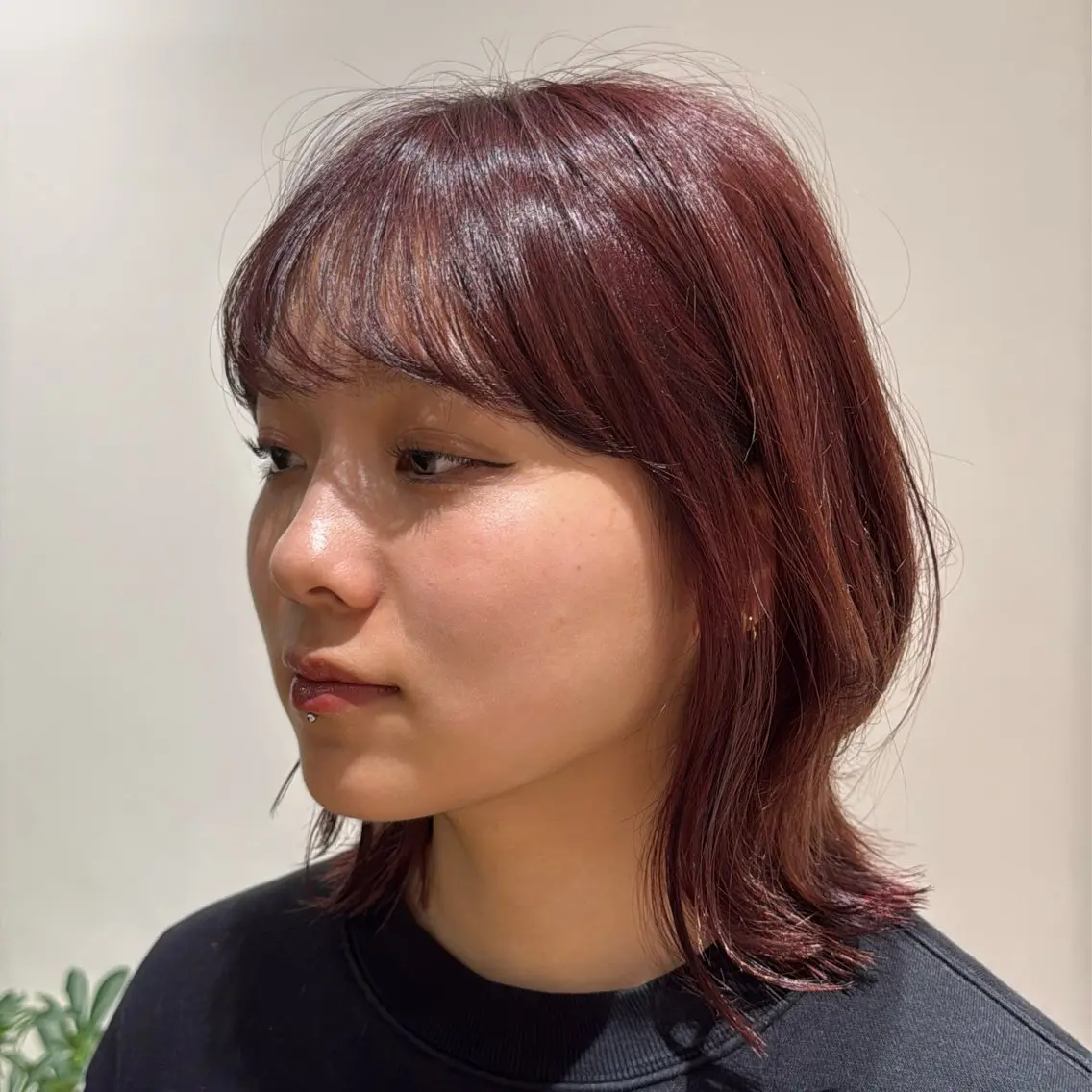 セミロング ハイレイヤー レイヤーカット 土戸　空 /似合わせカットのヘアスタイル