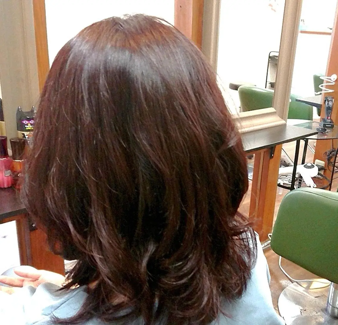 ミディアム ヘアカラー トリートメント 渡辺 康行のヘアスタイル