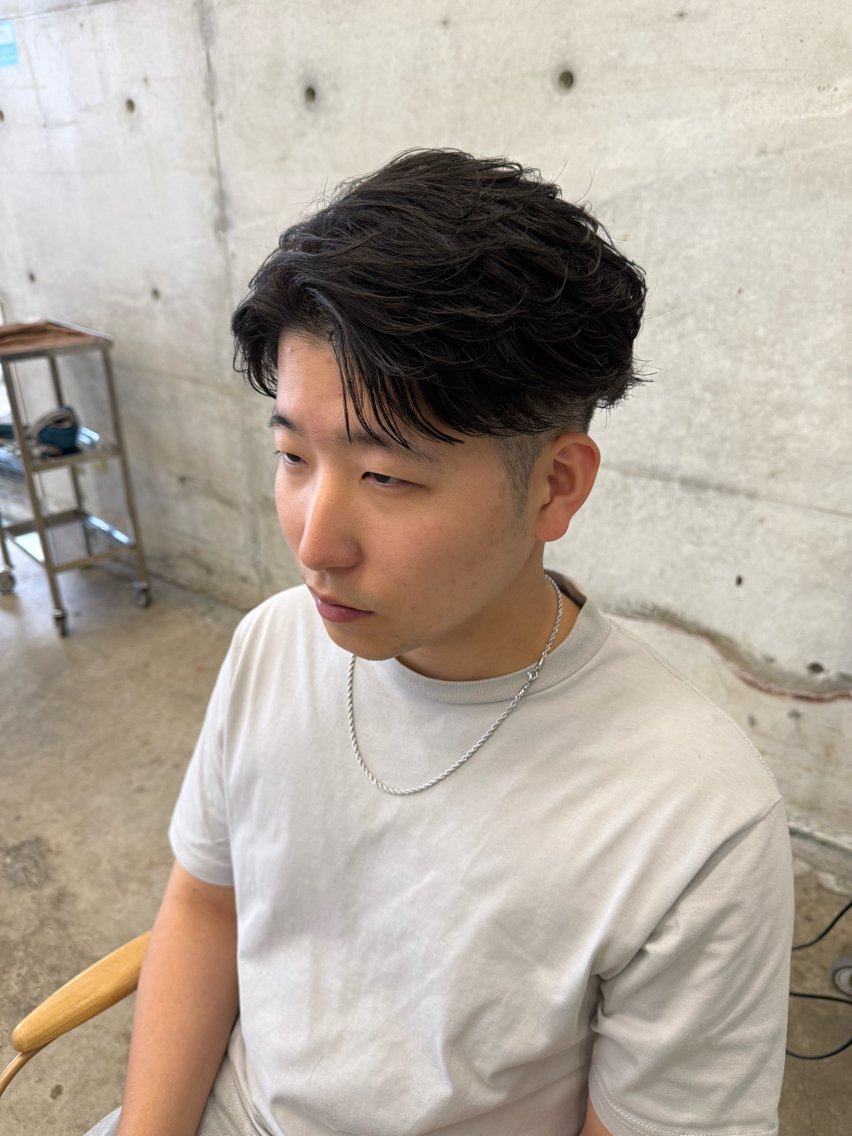 メンズ カット ヘッドスパ SLOW🫧 ルナ🫧のヘアスタイル