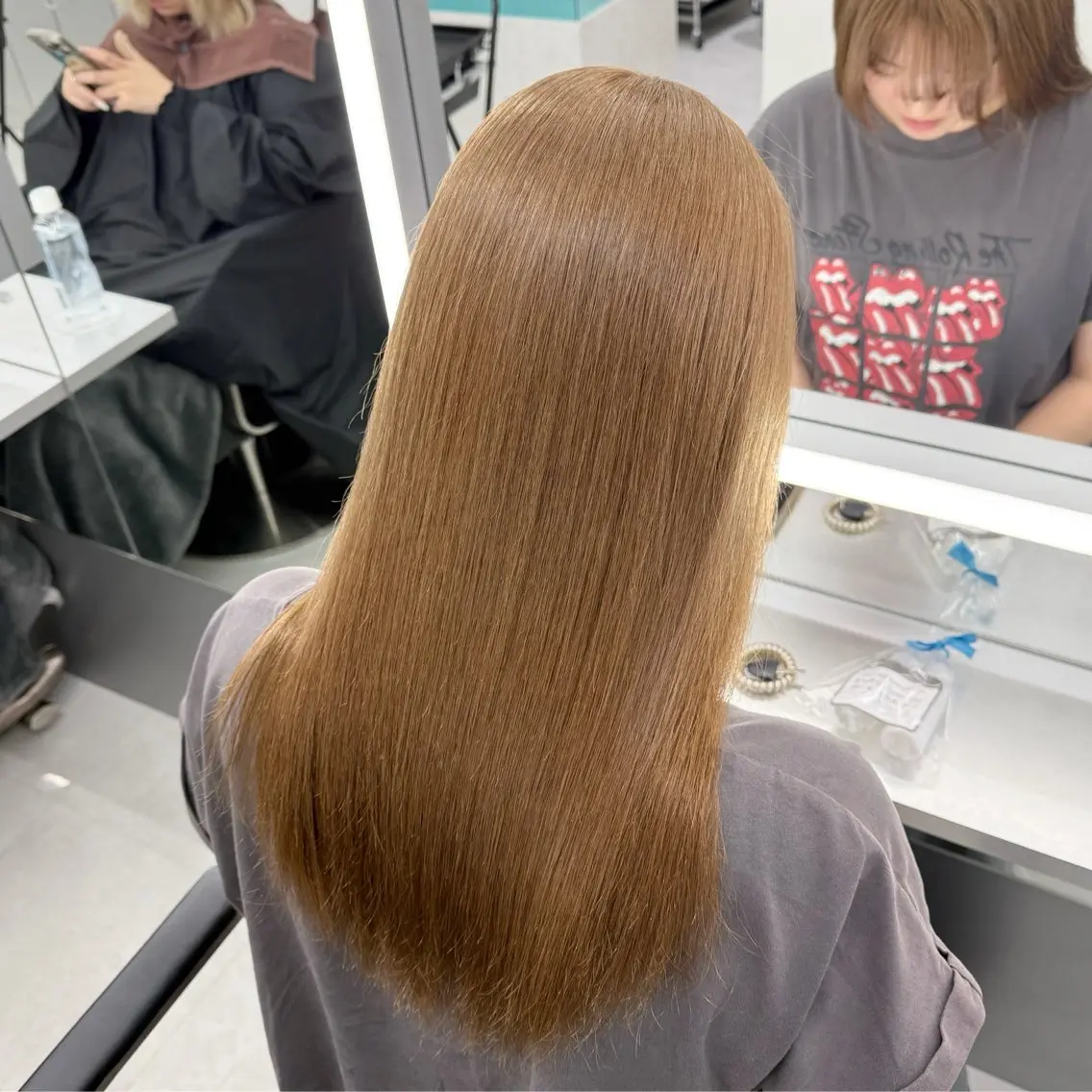 ミディアム tace新宿 めいのヘアスタイル