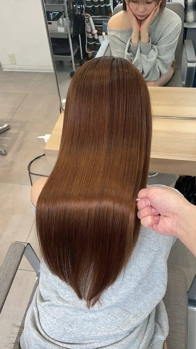ロング パーマ ✨髪質改善✨美髪 矯正🫧小泉のヘアスタイル