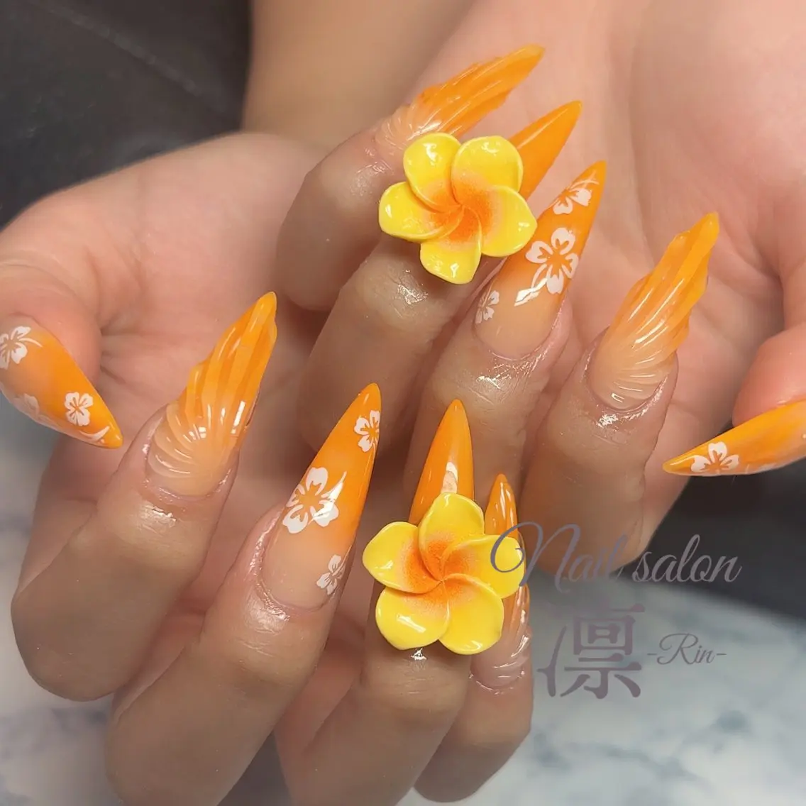 ネイル 持ち込み private salon凛のネイルデザイン