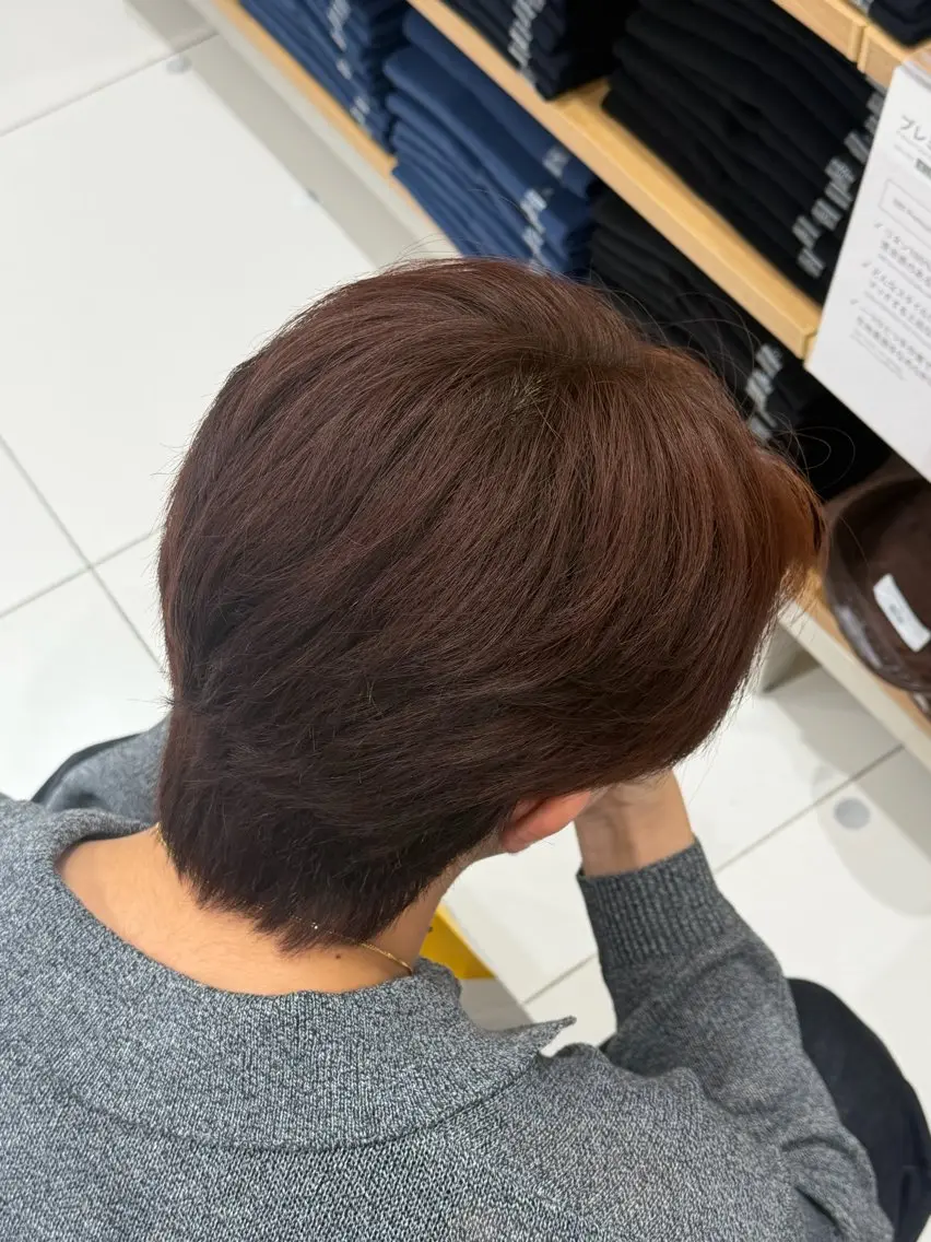 カラー メンズ 冨岡 柚希のヘアスタイル