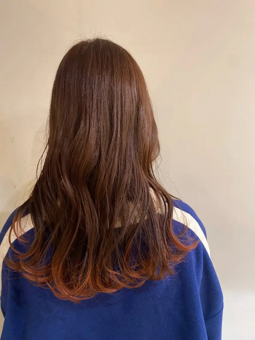 カラー ピンクカラー カット ヘアカラー トリートメント ORe'S HAIR BE GLaDユウナのヘアスタイル