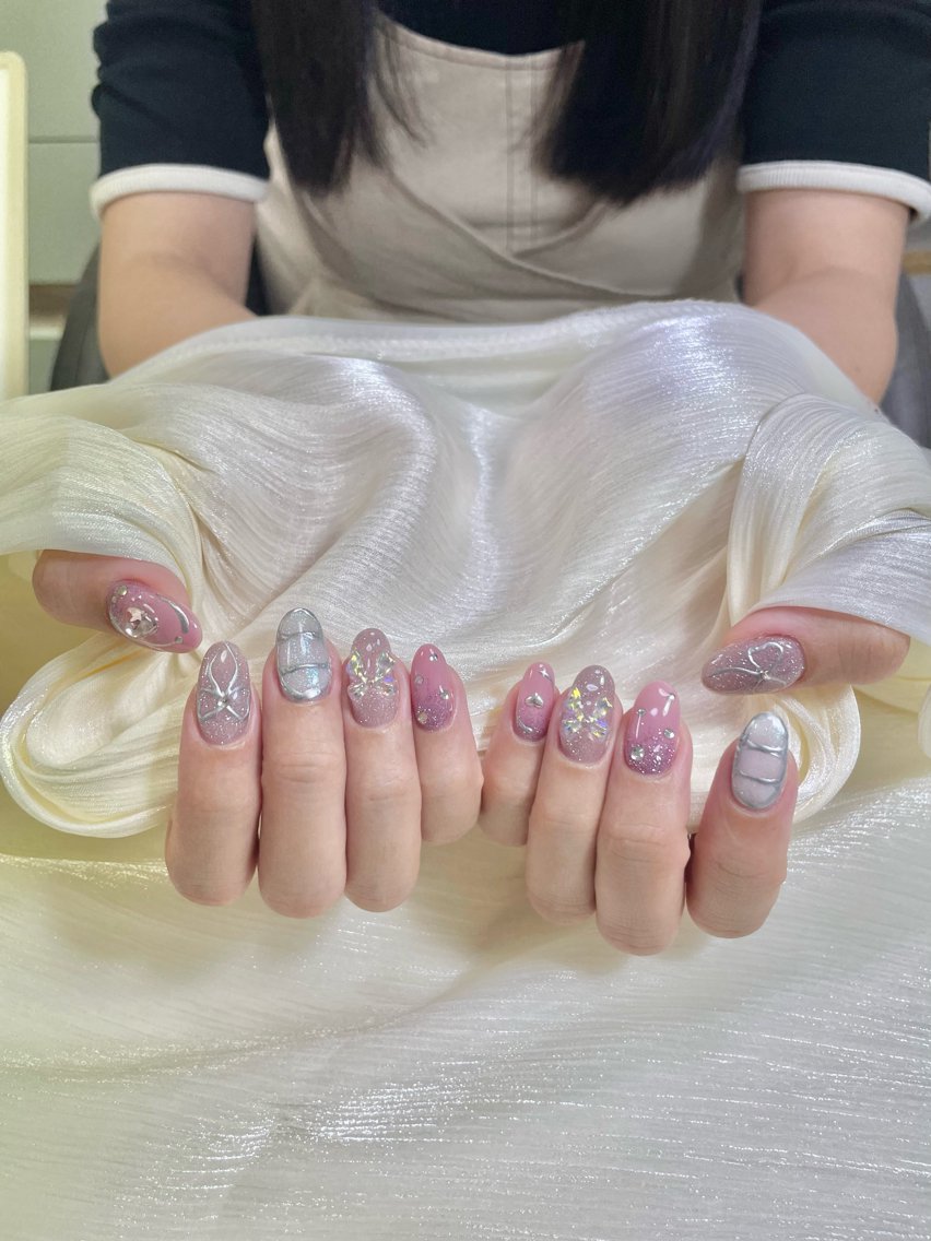 ネイル ハンドネイル By moonネイル 🌷ワンホン/韓国風のネイルデザイン