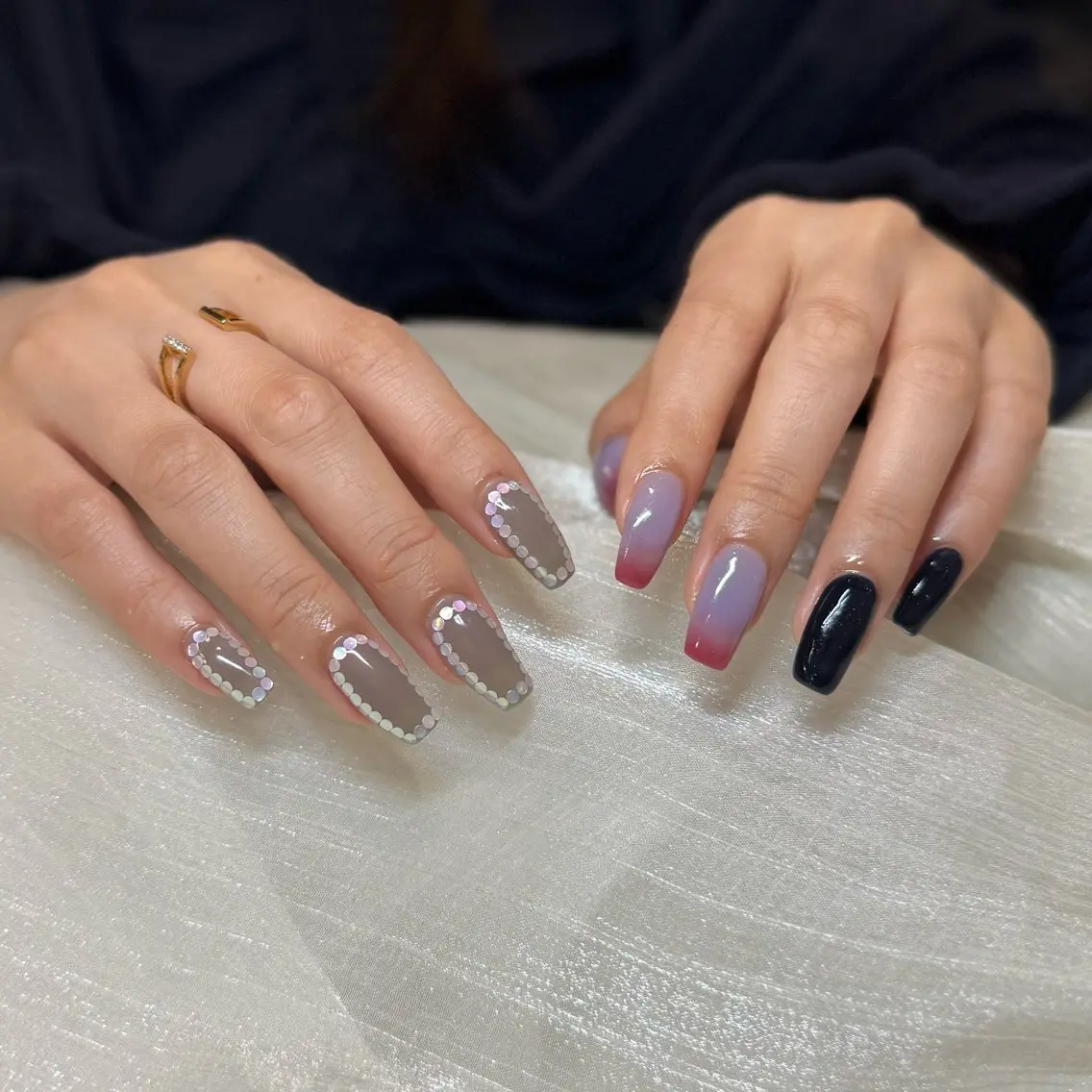 ネイル ハンドネイル 新井 ひなののネイルデザイン
