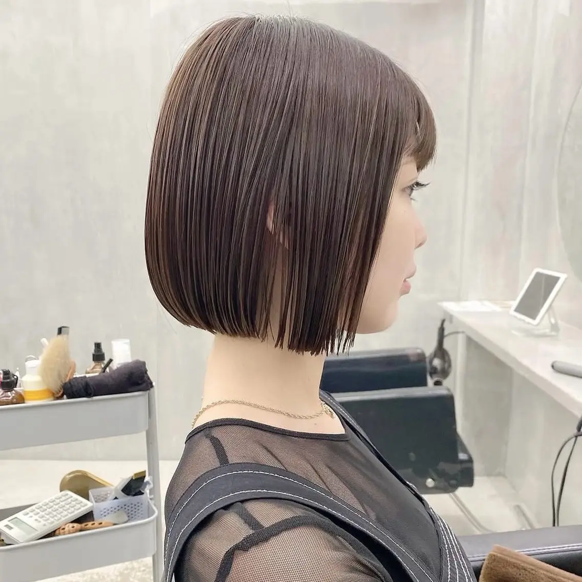 ショート カラー カット ヘアカラー おぐらみゆう 🍎ボブ/ショートのヘアスタイル