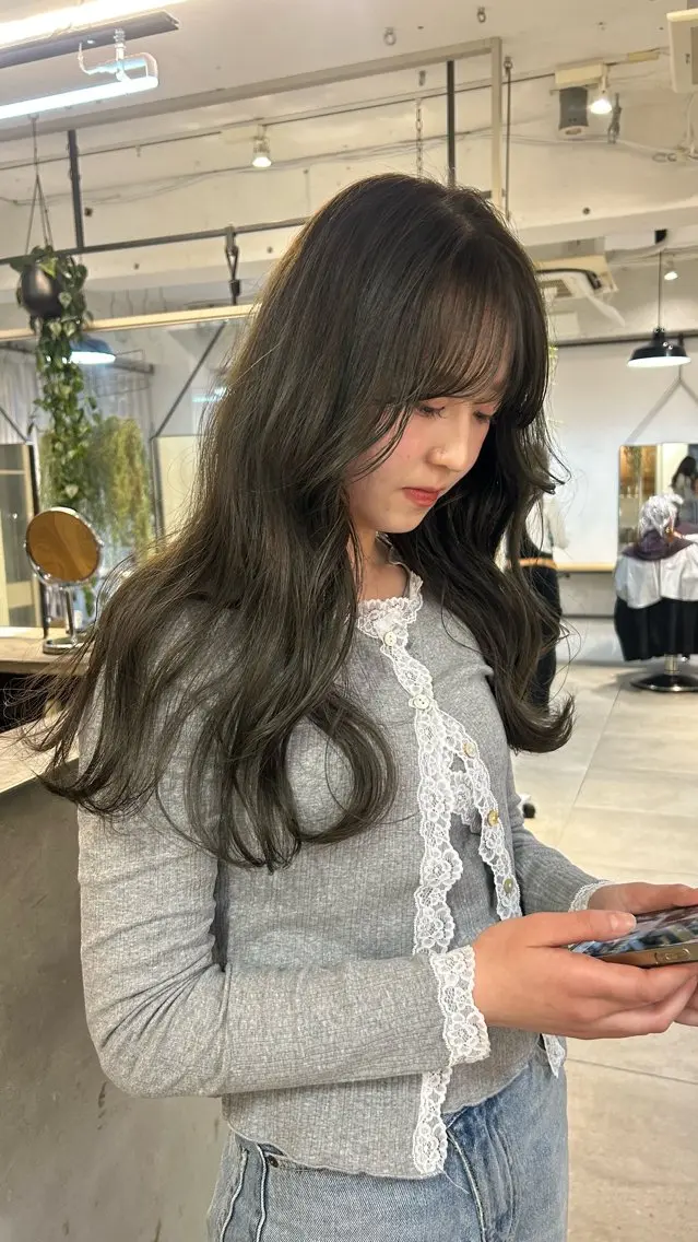 ロング カラー カット ヘアカラー ❕マンツーマン施術❕ 🍊Moemiのヘアスタイル