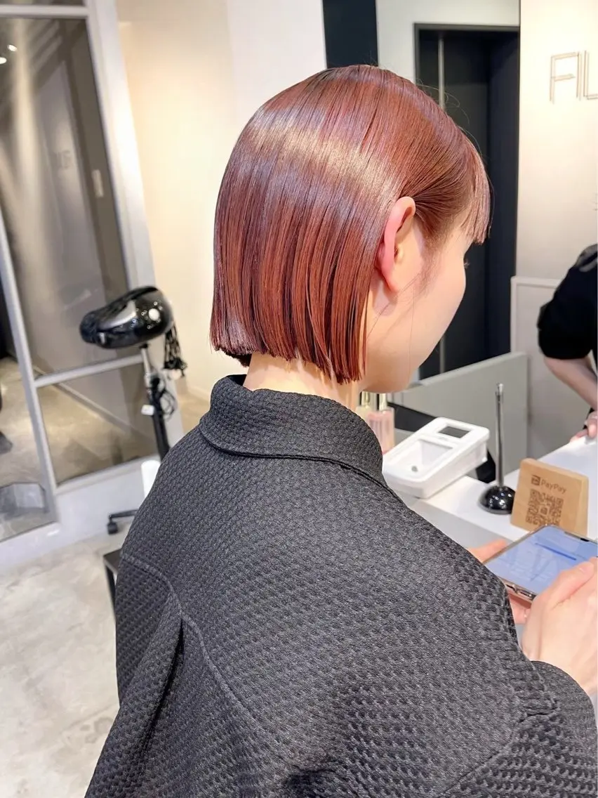 カラー ヘアカラー 峠田 知里のヘアスタイル