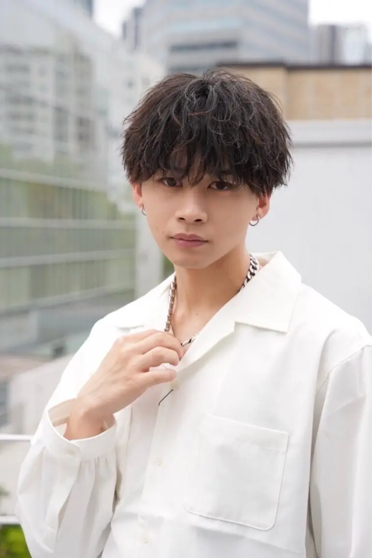 ショート カラー パーマ ヘアアレンジ メンズ カット 🪐 TenTen🪐のヘアスタイル