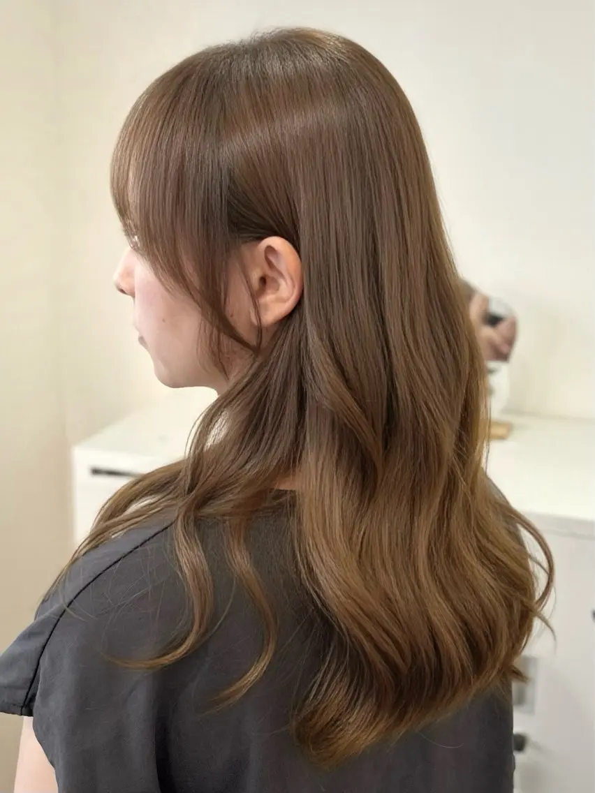 ロング カラー カット ヘアカラー AYA ♡竹原 彩矢のヘアスタイル