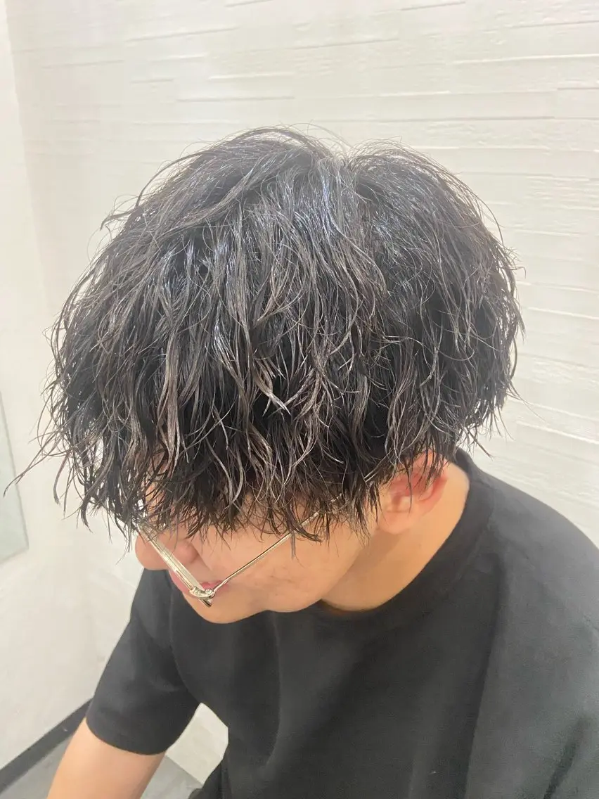 【新規メンズ限定】ツイストパーマ＋カットの写真