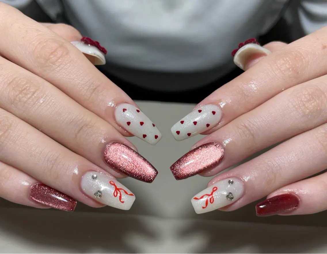 ネイル ハンドネイル ハンドケア 🍑 momo_nailのネイルデザイン