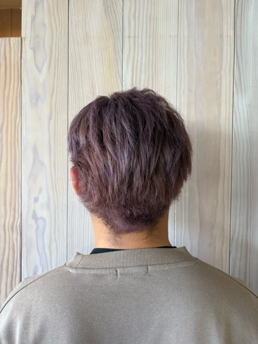 カラー メンズ メンズブリーチ ブリーチ OXCREATION kanaのヘアスタイル