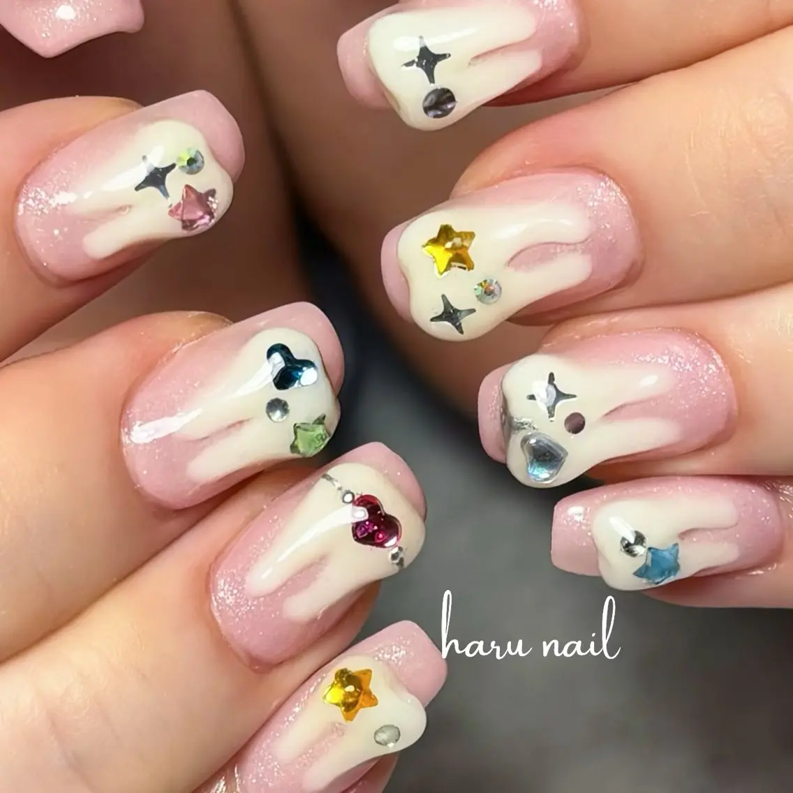 ネイル ハンドネイル harunail Shionのネイルデザイン