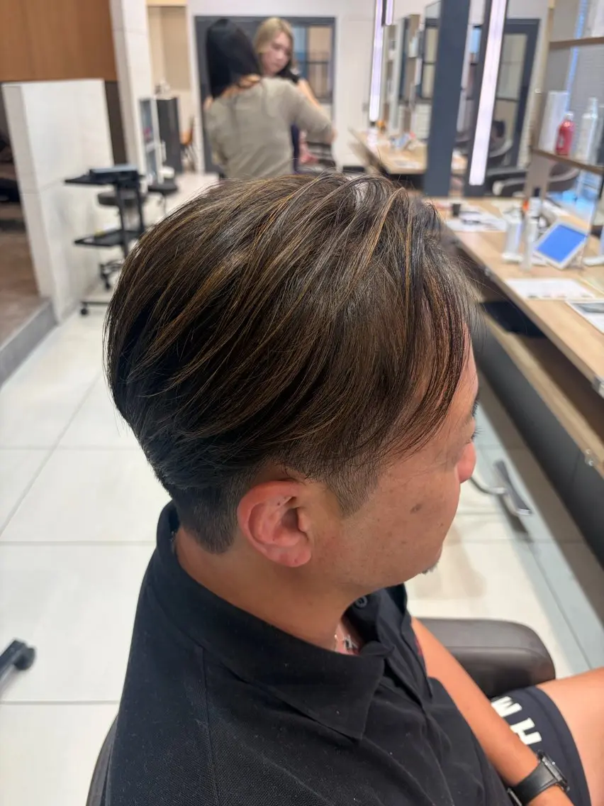 【セットが楽になる】メンズカット+眉カット✂️の写真