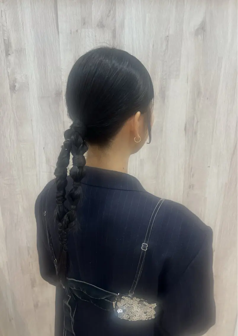 ヘアアレンジ ヘアセット ヘアメイクネイリスト hidemi中目黒のヘアスタイル