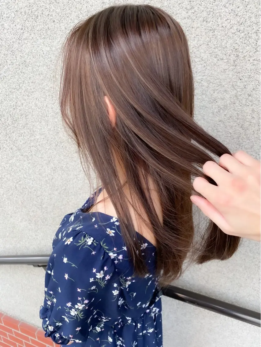 ロング カラー 口コミ5.0🌈町田 👑美髪/縮毛矯正のヘアスタイル