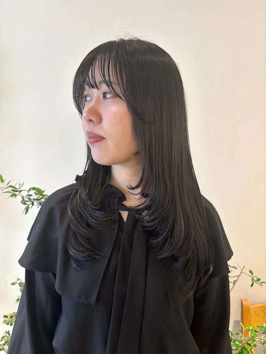 ロング カラー レイヤーカット 透明感カラー/ レイヤーkotonoのヘアスタイル