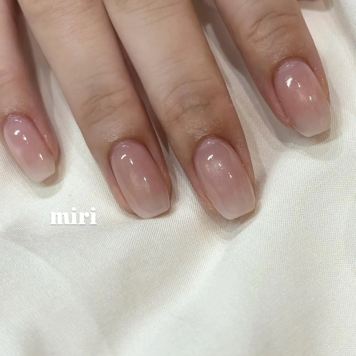 ネイル 新宿代々木/キレイめ ちゅるん/miriのネイルデザイン