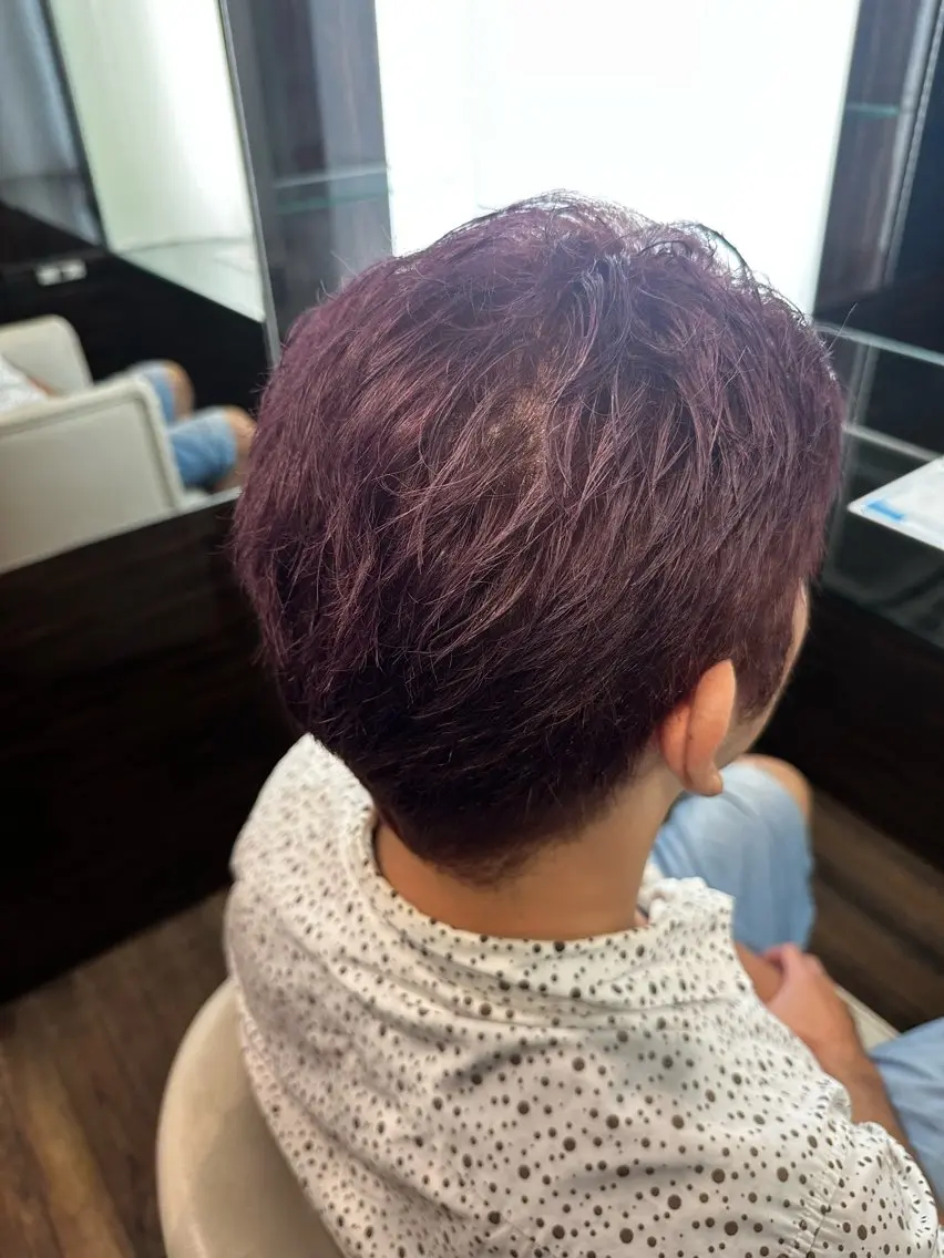 メンズ メンズブリーチ OXCREATION erikaのヘアスタイル