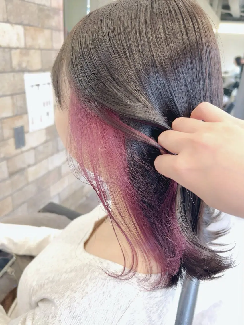 カラー 🫧カラー&エクステ 専門🤍松下🫧のヘアスタイル
