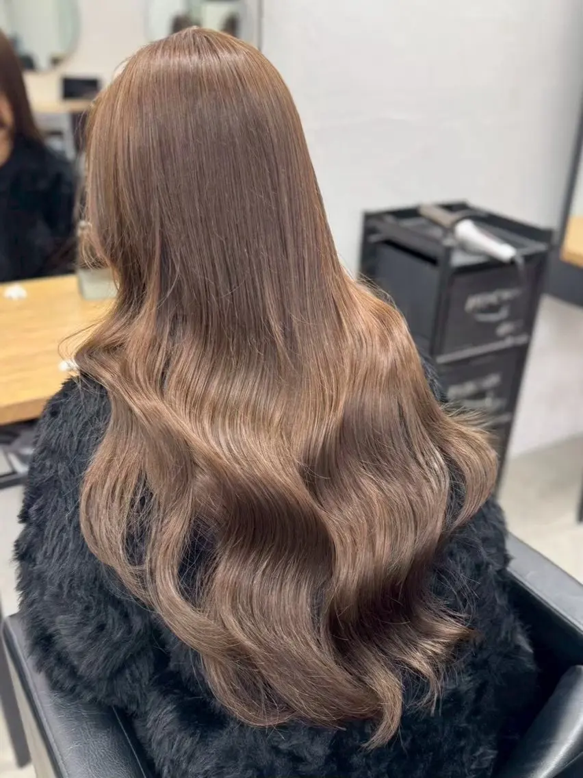 ロング カラー マナ /透明感カラー🩰のヘアスタイル