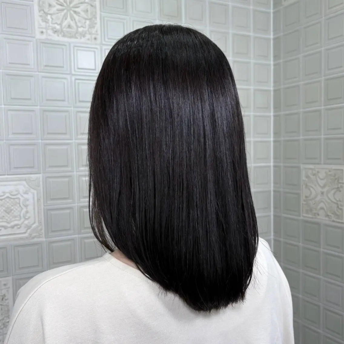 ミディアム カラー ヘアカラー トリートメント TRIELA池袋/ モモカのヘアスタイル