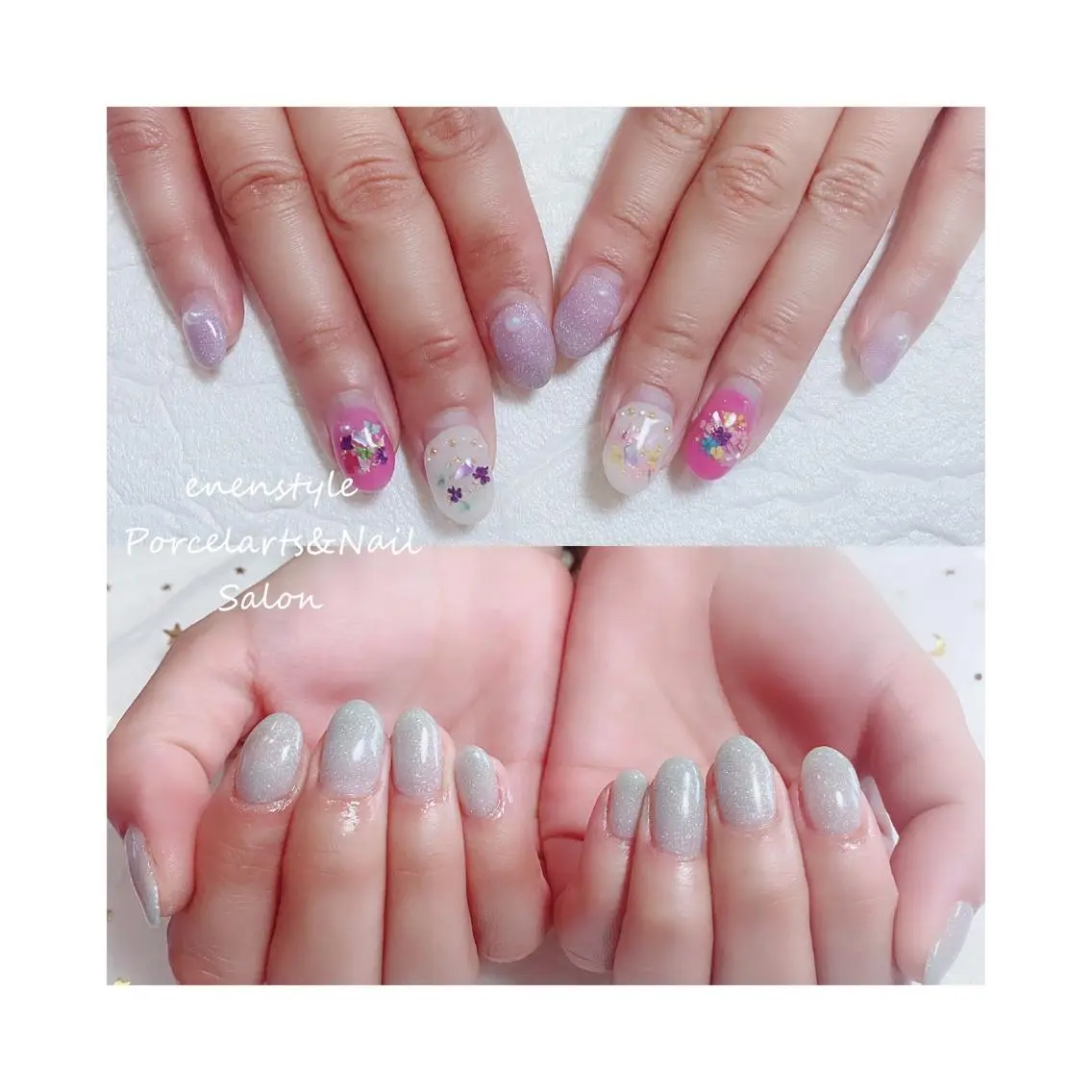 ショート ネイル ジェルネイル ニュアンスネイル オフィスネイル ワンカラーネイル パラジェル 🐾enen style 🐾のネイルデザイン