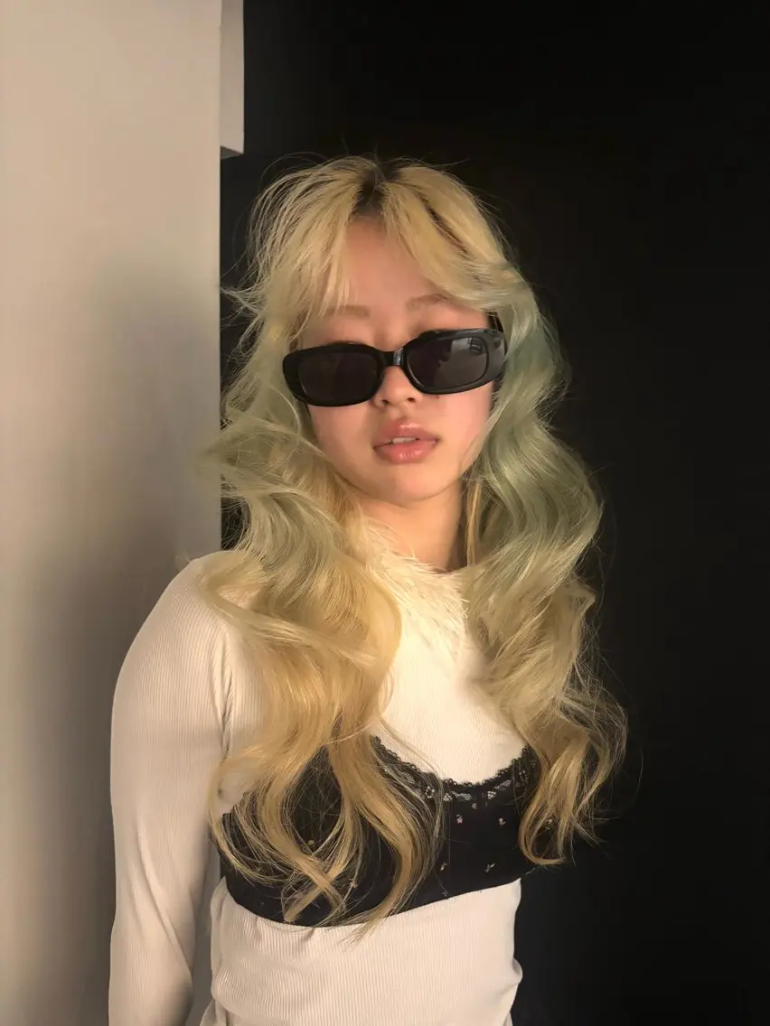 カラー ヘアアレンジ 井田 雛のヘアスタイル