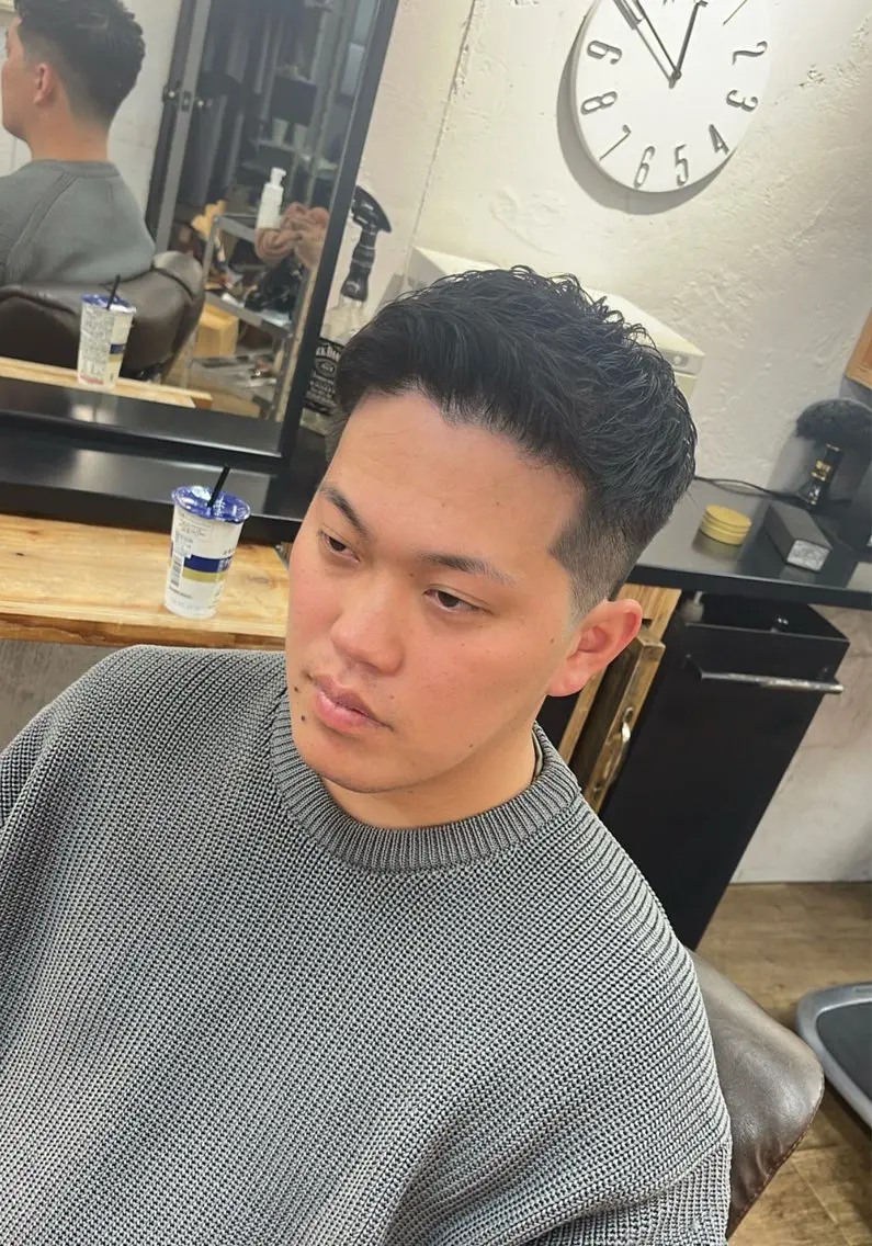 ショート 阿部 春道のヘアスタイル