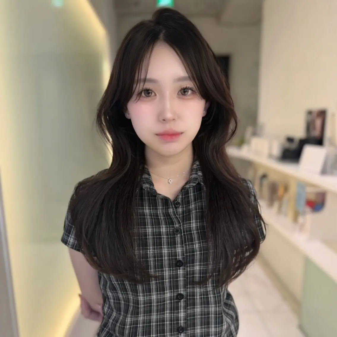 ロング カット トリートメント karina🌿レイ ヤーカット/髪質改善のヘアスタイル