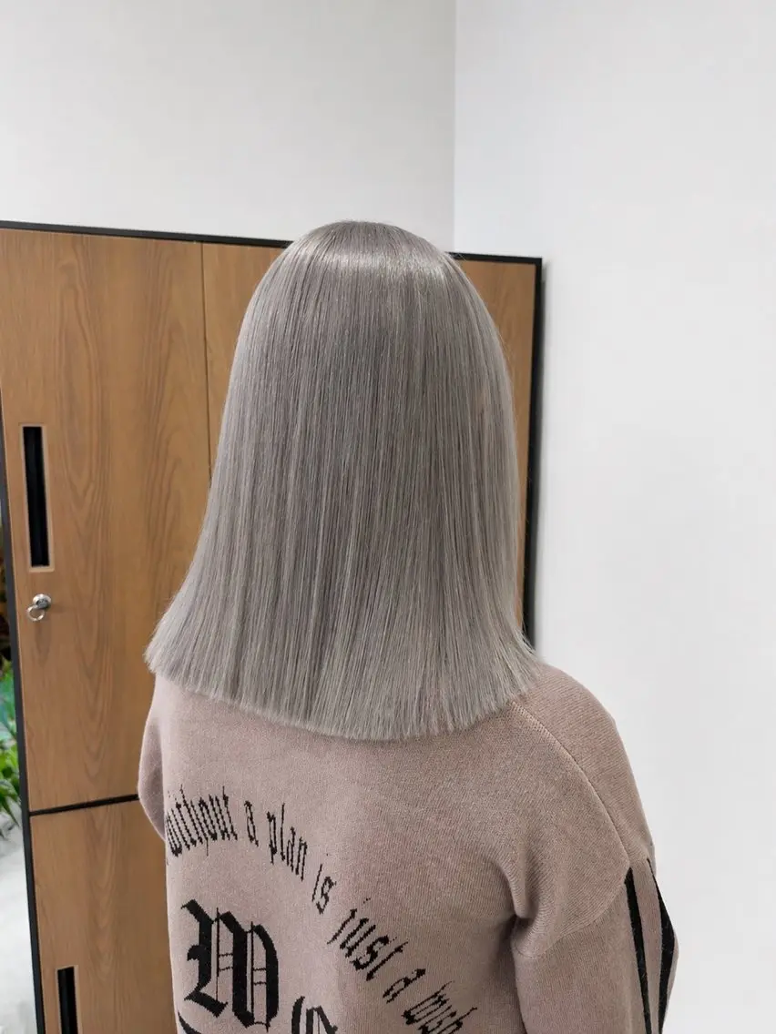 ミディアム ヘアカラー 中島 大聖のヘアスタイル