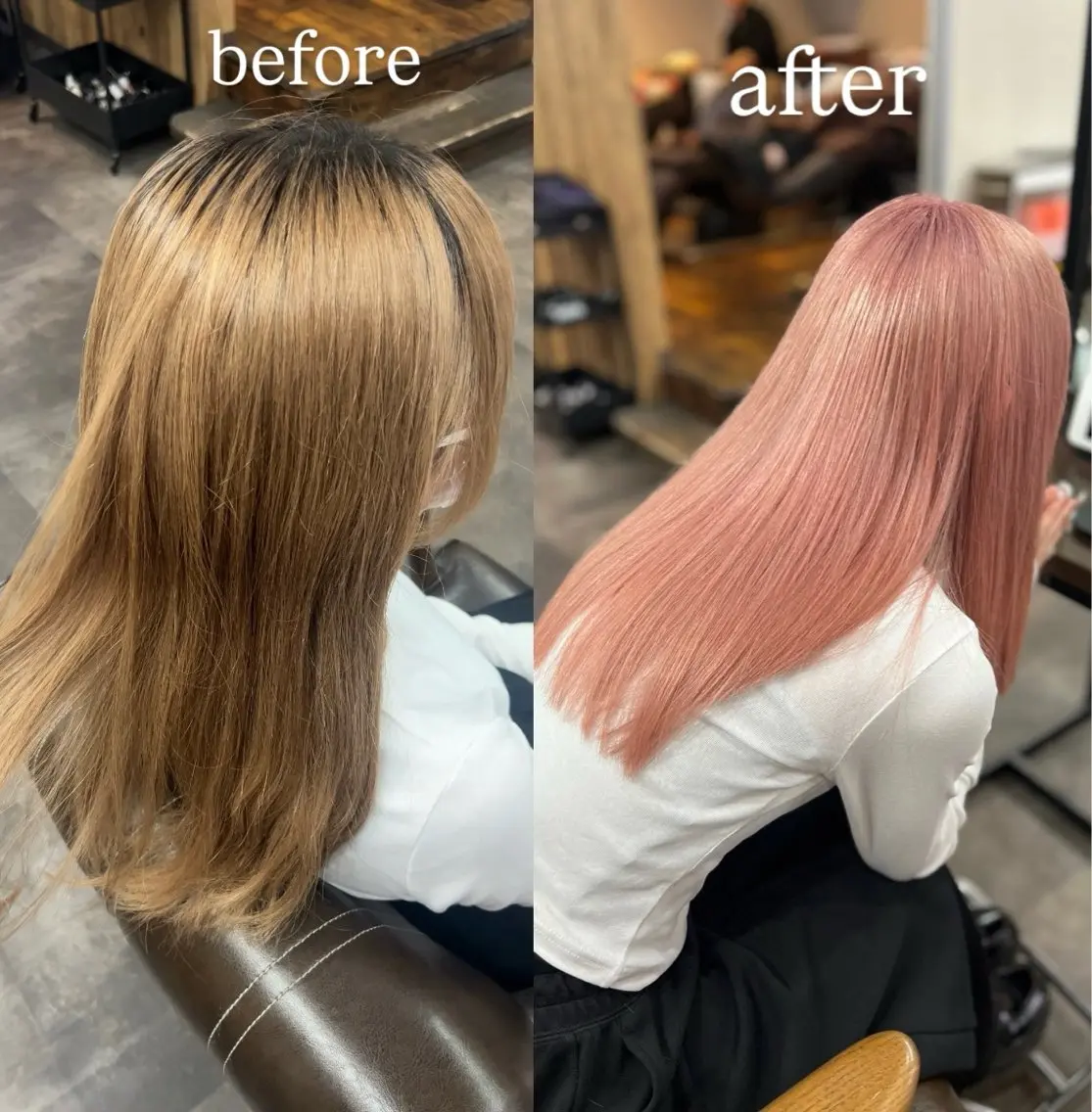 ロング カラー LE Nのヘアスタイル