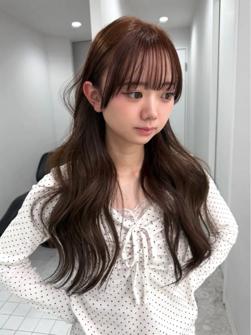 ロング カラー ヘアカラー 大阪梅田/ イマムラミヅキのヘアスタイル