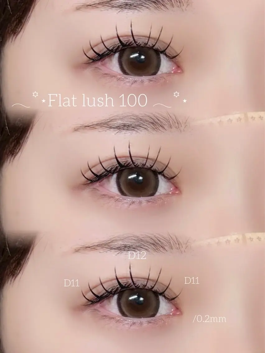 【minimo限定‼️】フラットラッシュ80本​〜​100本の写真